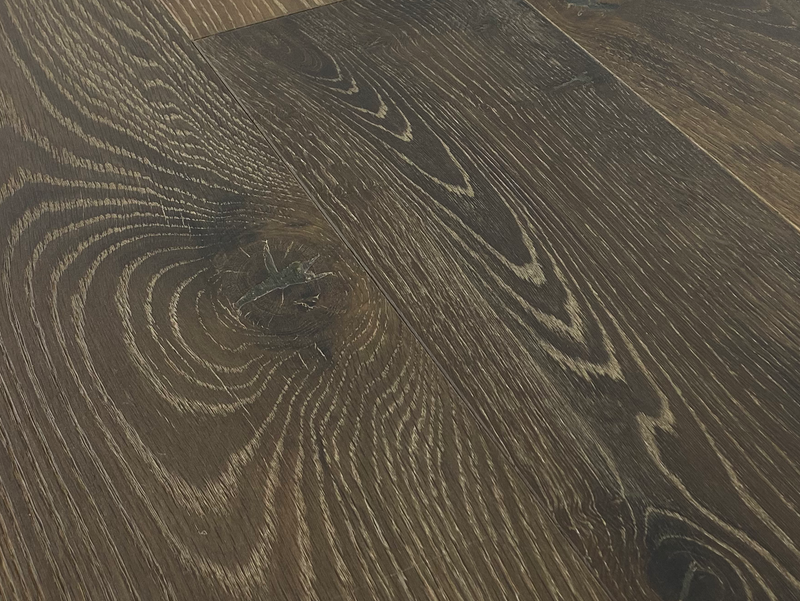 Lago Collection Moro European Oak Smoked Wire-brushed