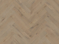 Lago Collection - Herringbone Ampola European Oak Smoked Wire-brushed Herringbone - Image 2