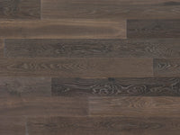 Lago Collection - Herringbone Moro European Oak Smoked Wire-brushed Herringbone - Image 3