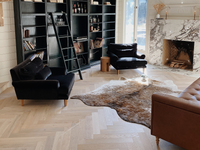 Lago Collection - Herringbone Devero European Oak Wire-brushed Herringbone - Image 4