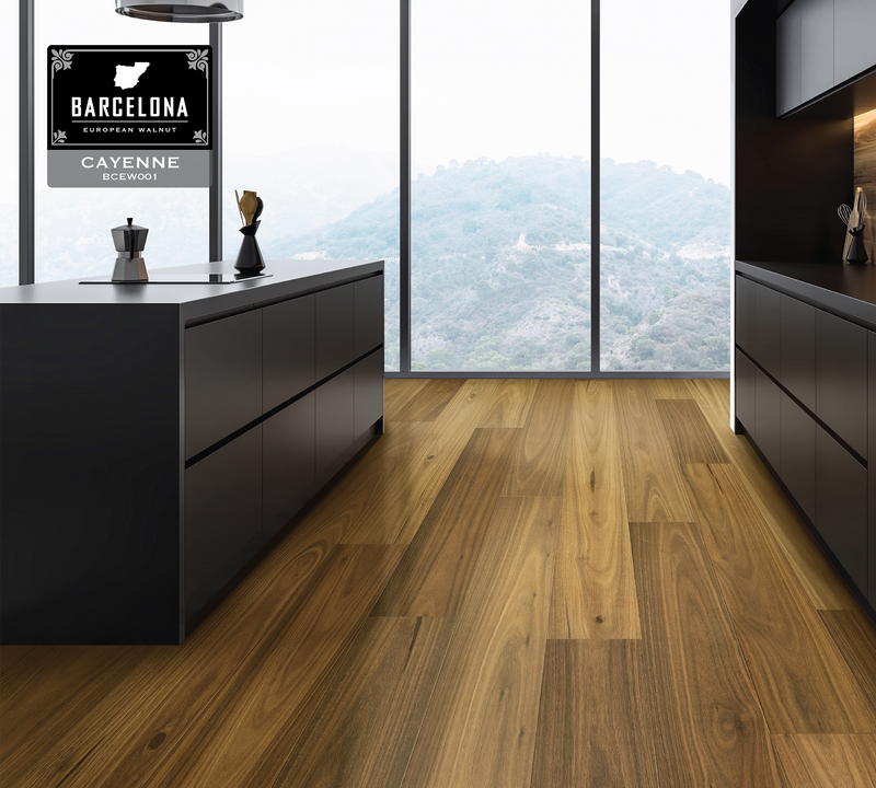 Barcelona European White Oak Cayenne