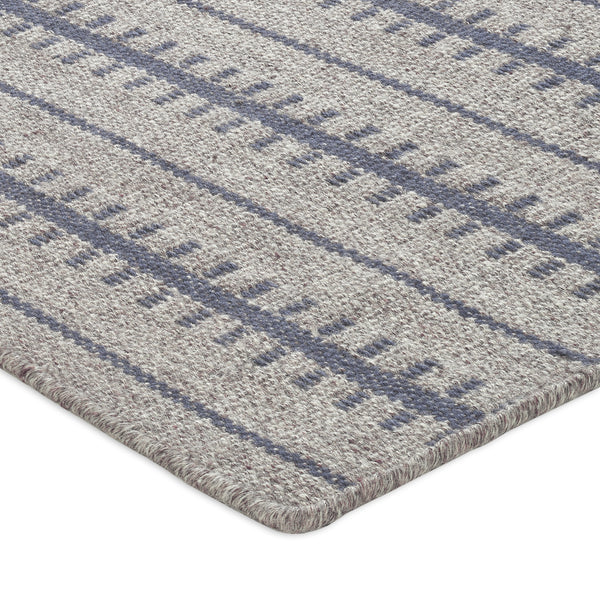 Crescent TICKING STRIPE RUG