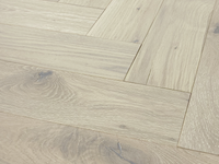 Lago Collection - Herringbone Como European Oak Wire-brushed Herringbone - Image 1