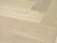 Lago Collection - Herringbone Devero European Oak Wire-brushed Herringbone - Image 1